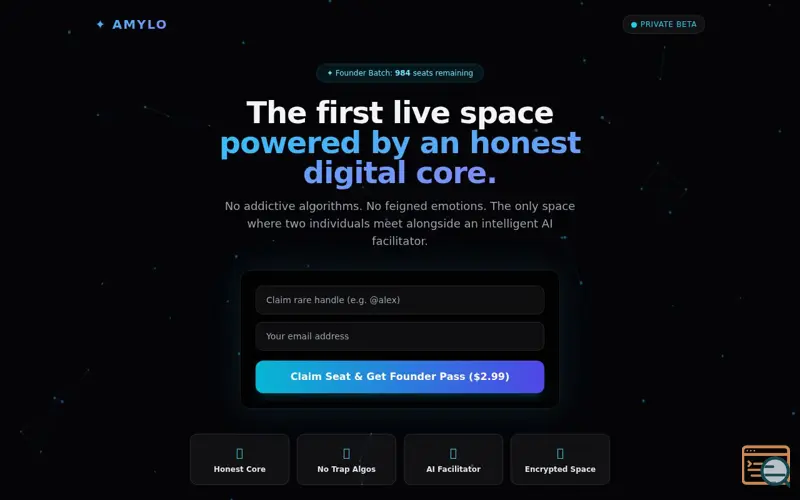 Screenshot of AMYLO