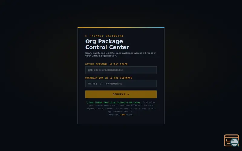 Screenshot of Package Helper, a launch using OSV.dev