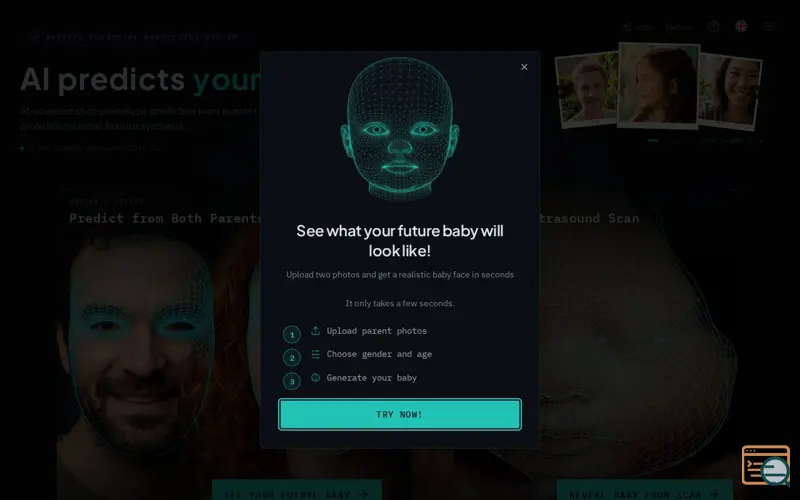 Screenshot of Babymorph.ai