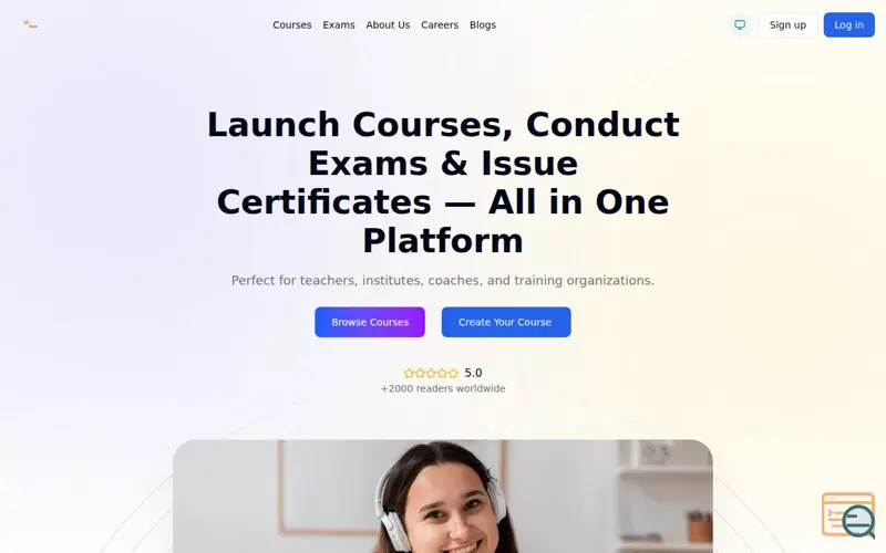 Screenshot of CourseKaro