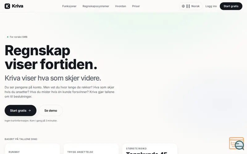 Screenshot of Kriva