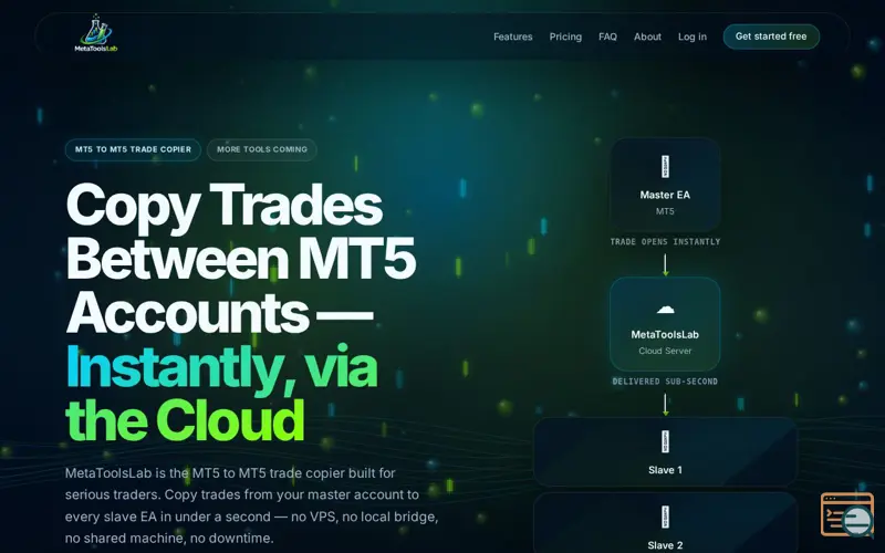 Screenshot of MetaToolsLab