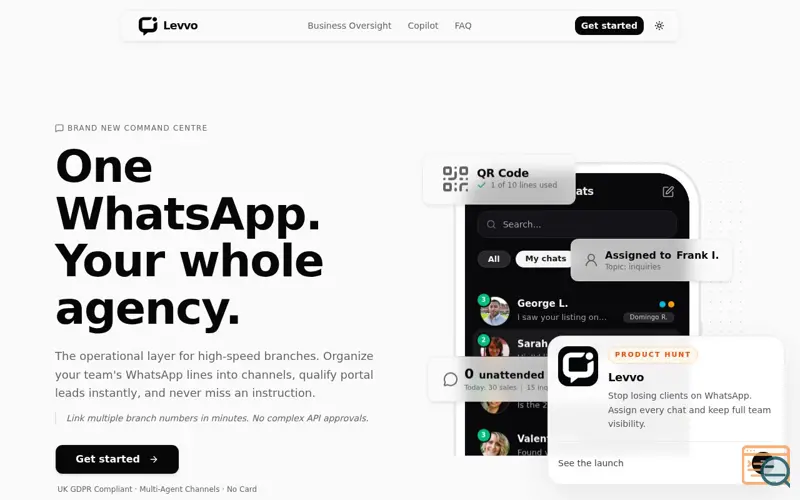 Screenshot of Levvo