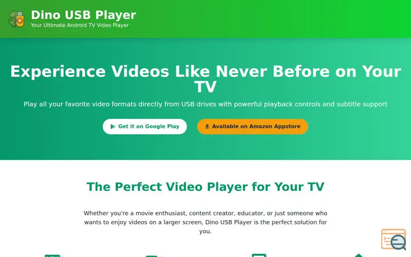 Screenshot of Dino USB Player