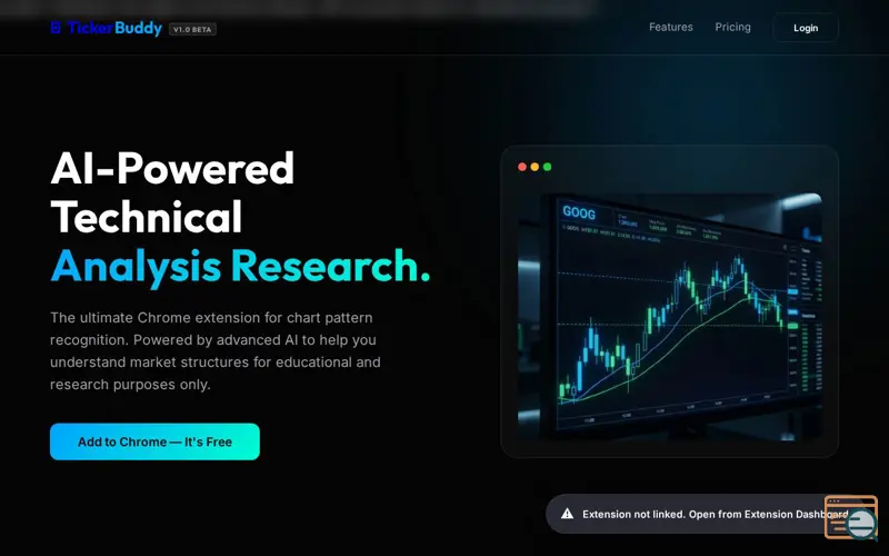 Screenshot of Tickerbuddy