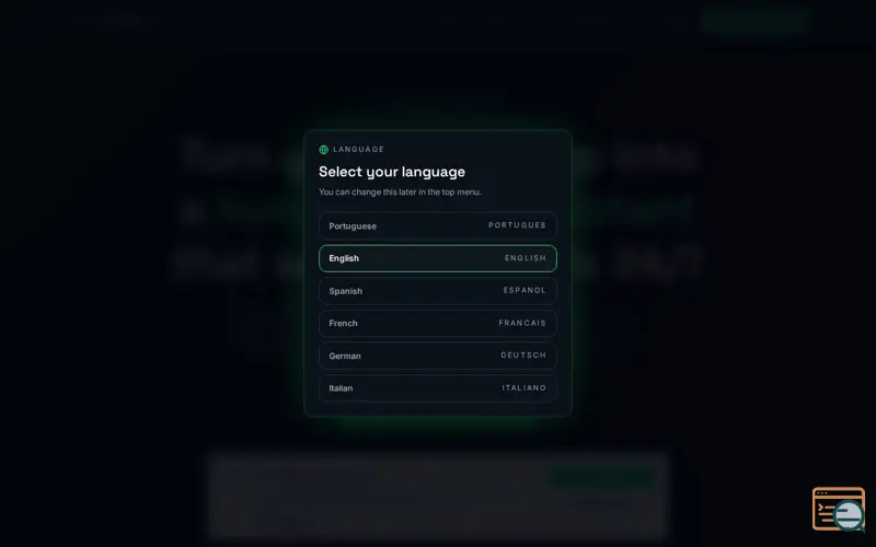 Screenshot of Audience