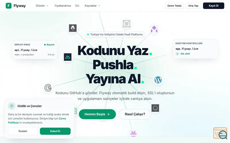 Screenshot of Flyway