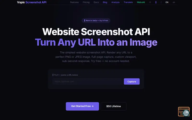 Screenshot of Vxpix