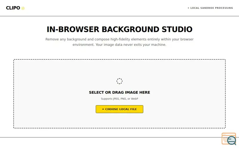 Screenshot of CLIPO