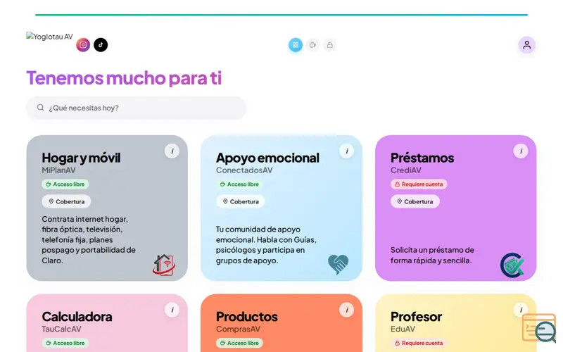Screenshot of Yoglotau AV