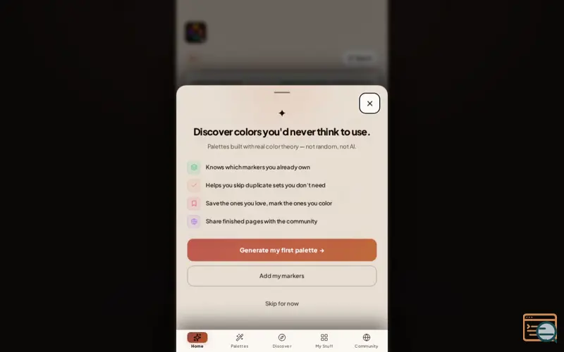Screenshot of Marker Muse