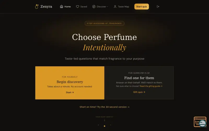 Screenshot of Zenyra