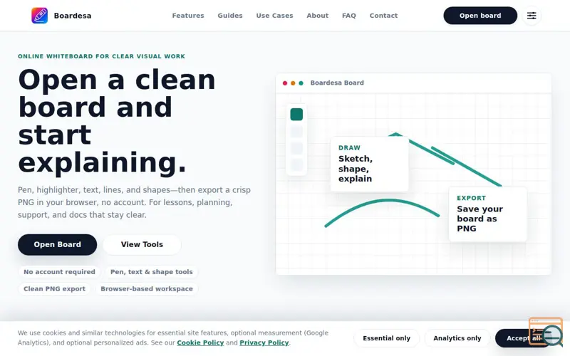 Screenshot of Boardesa
