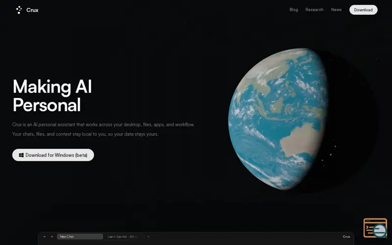 Screenshot of Qunt