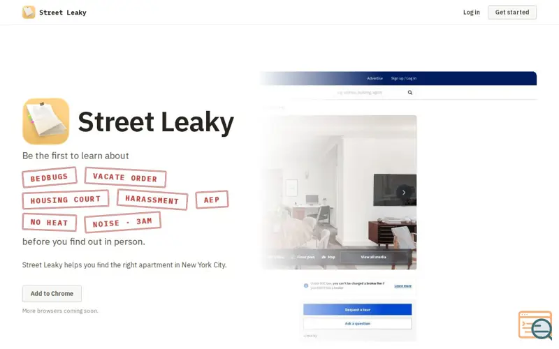 Screenshot of Streetleaky