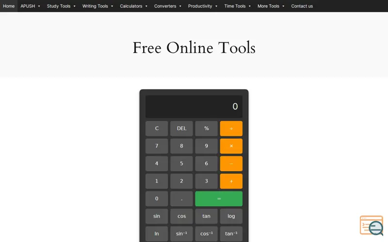 Screenshot of Daily Tool Spot Online Tool