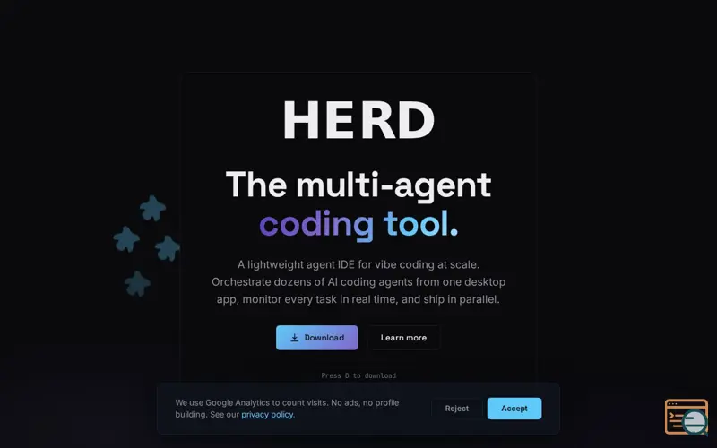 Screenshot of Herd
