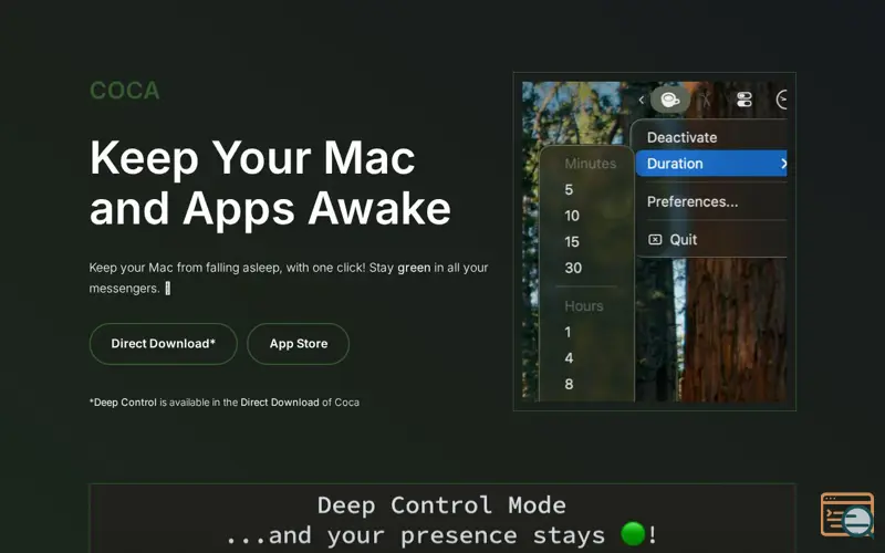 Screenshot of Coca 2.0