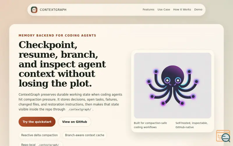 Screenshot of ContextGraph