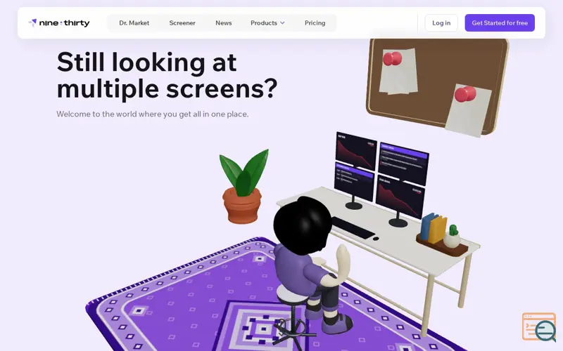 Screenshot of AI-Powered Data & Screening Tools - ninethirty.ai