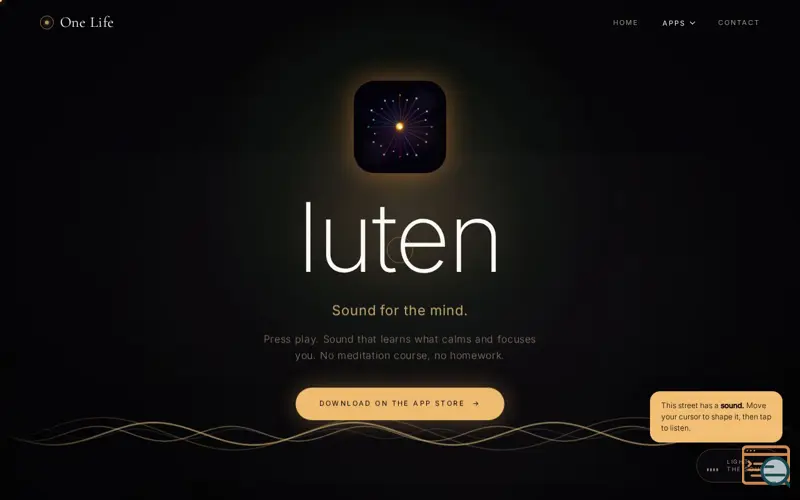 Screenshot of Luten