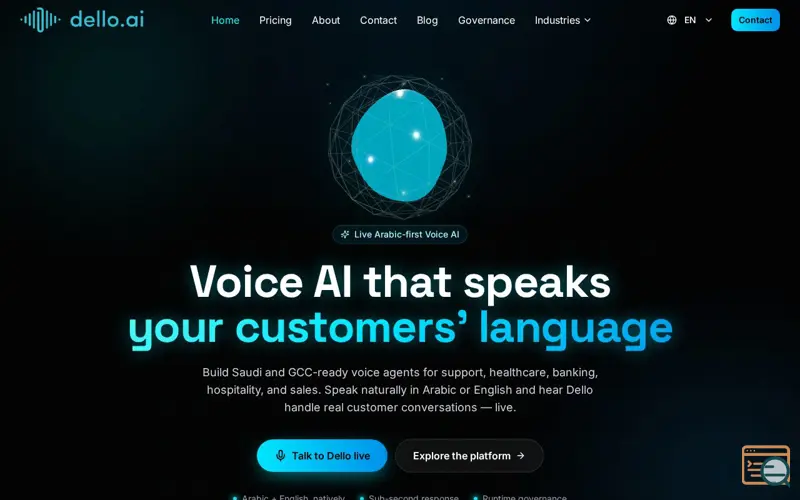 Screenshot of Dello AI