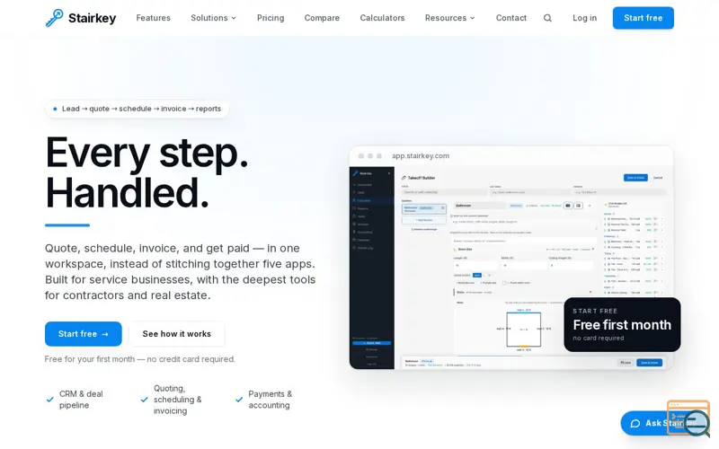 Screenshot of Stairkey