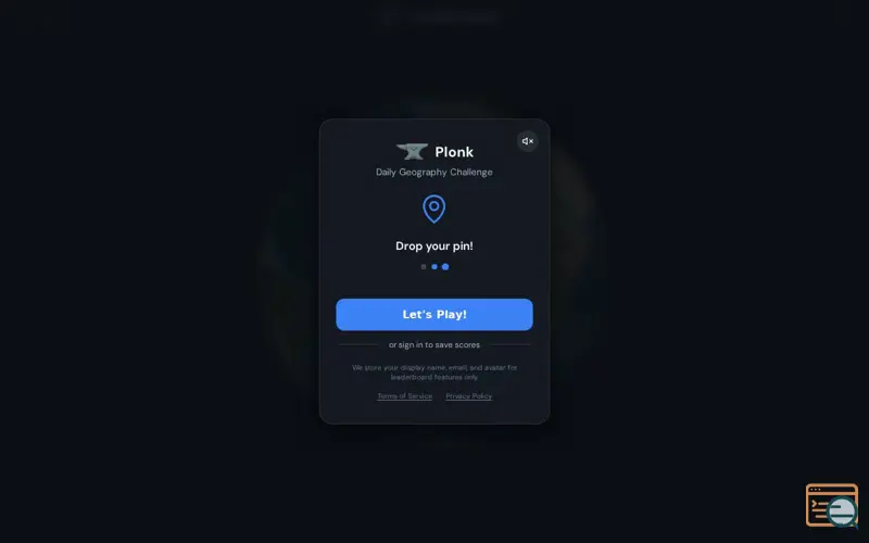 Screenshot of Plonk.world
