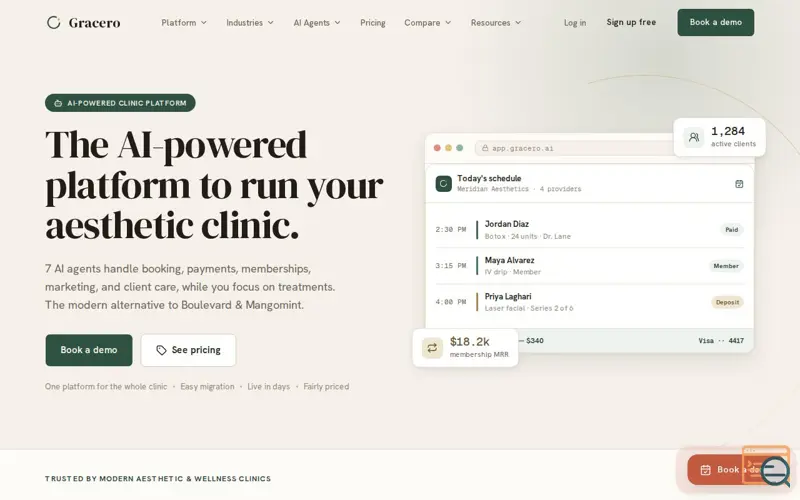 Screenshot of Gracero
