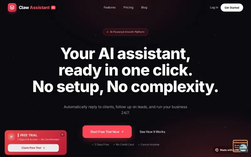 Screenshot of Claw-Assistant