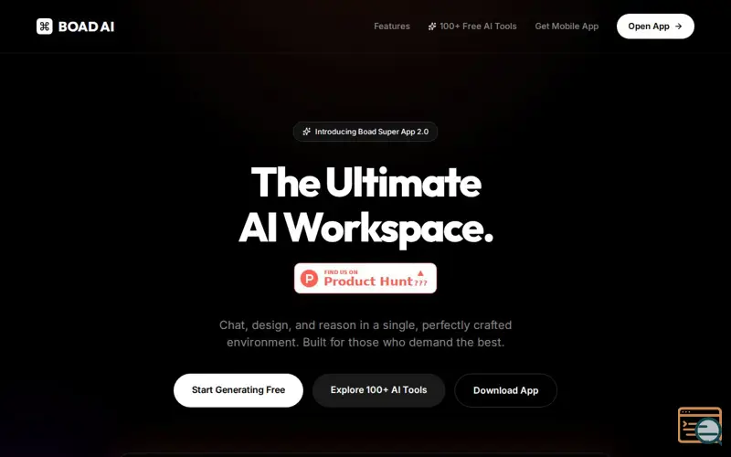 Screenshot of Boad AI
