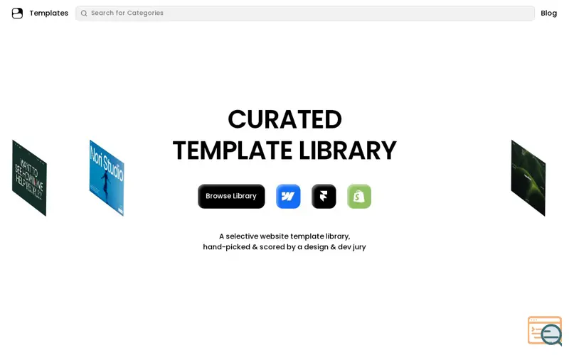 Screenshot of Best Website Template V.1.0, a launch using Threads