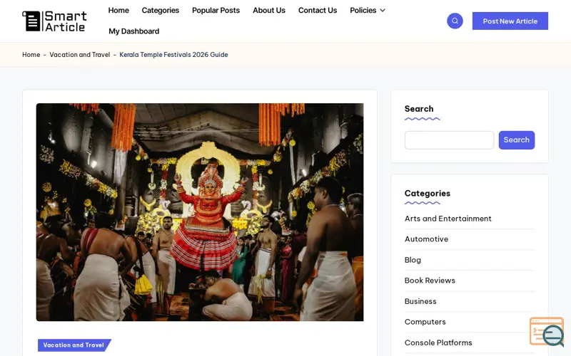 Screenshot of Travel Junky