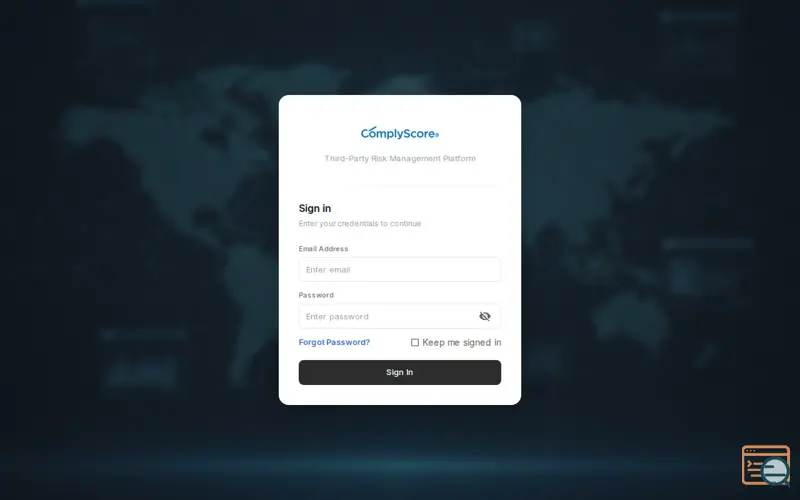 Screenshot of ComplyScore