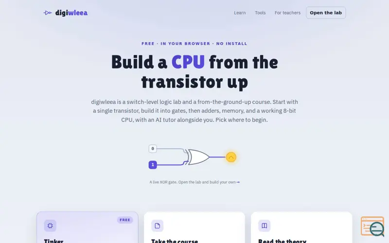 Screenshot of Digiwleea