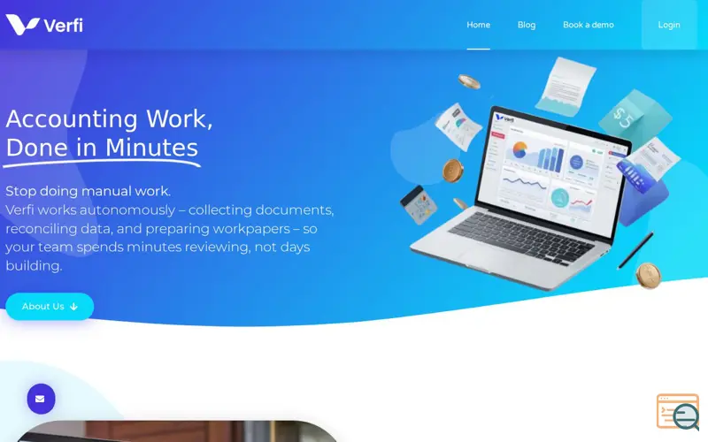 Screenshot of Verfi