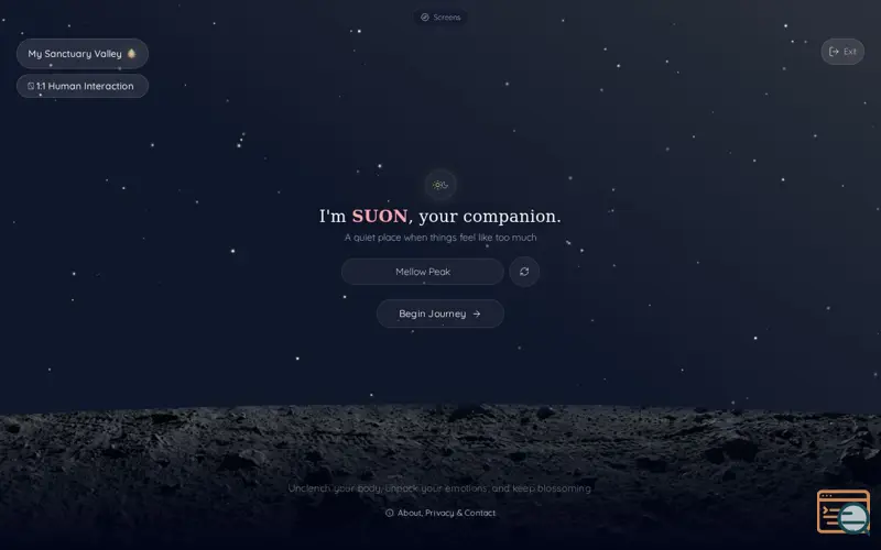 Screenshot of SUON