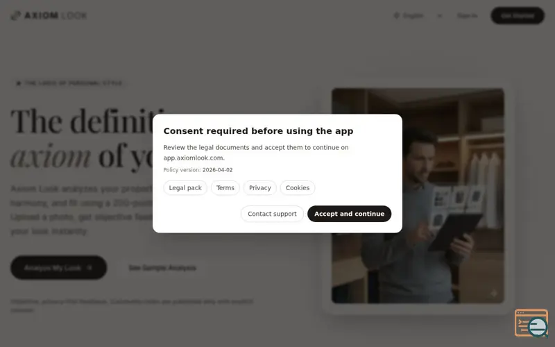 Screenshot of Axiom Look