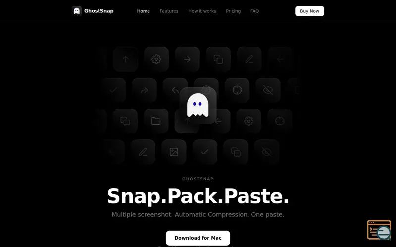 Screenshot of GhostSnap