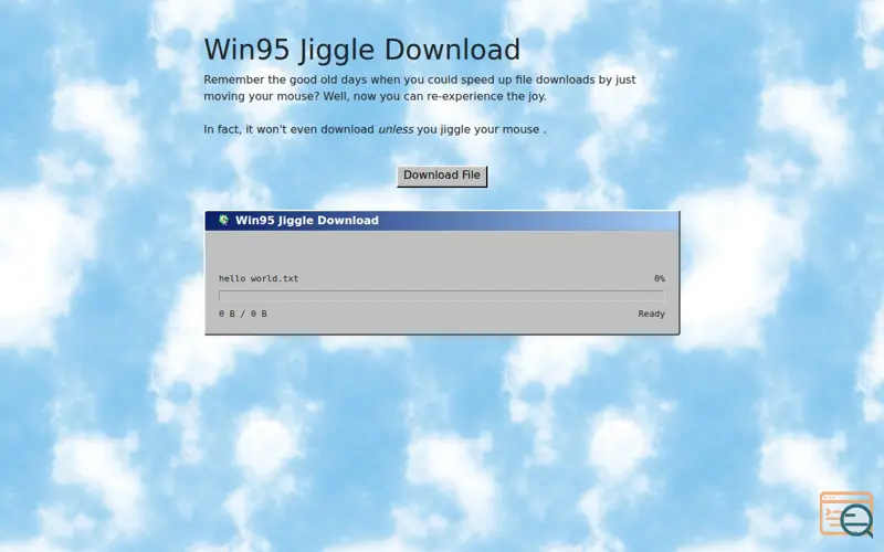 Screenshot of Jiggle
