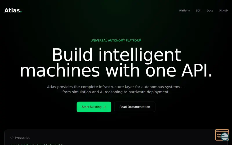 Screenshot of Atlas