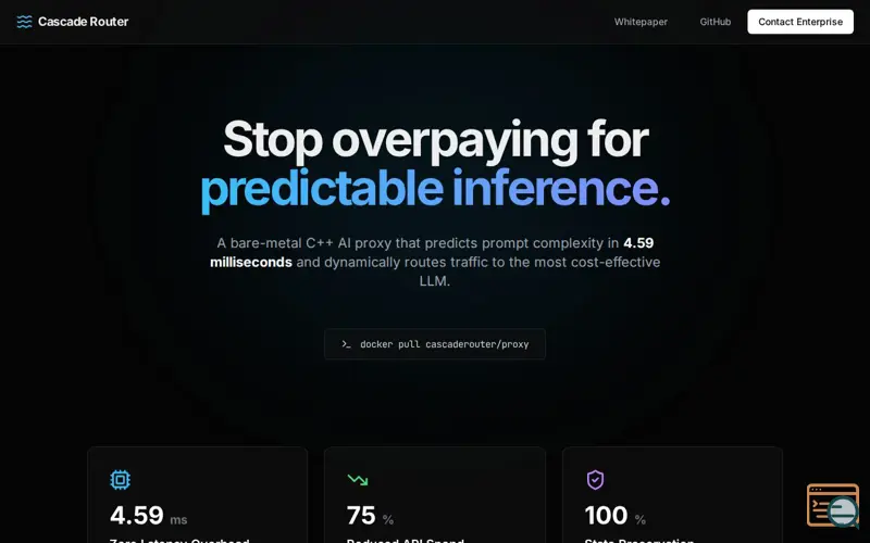 Screenshot of Cascade