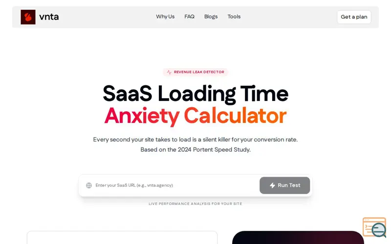 Screenshot of Vnta