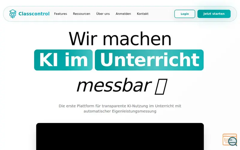 Screenshot of Classcontrol