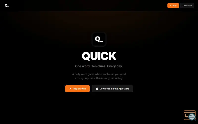 Screenshot of QUICK - Daily Word Game