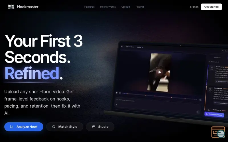Screenshot of HookMaster
