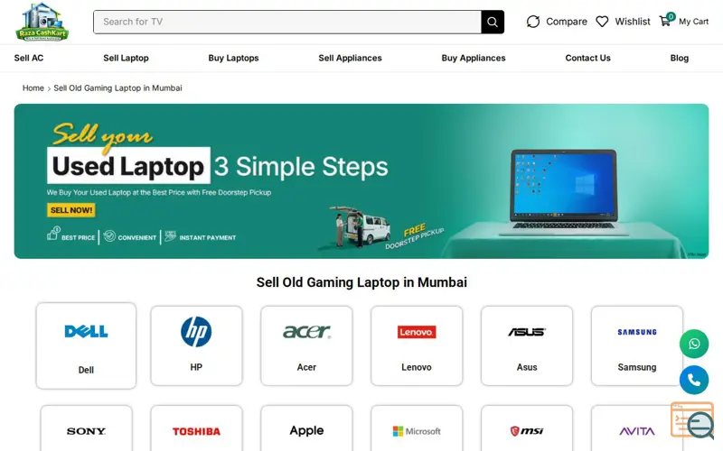 Screenshot of Raza CashKart