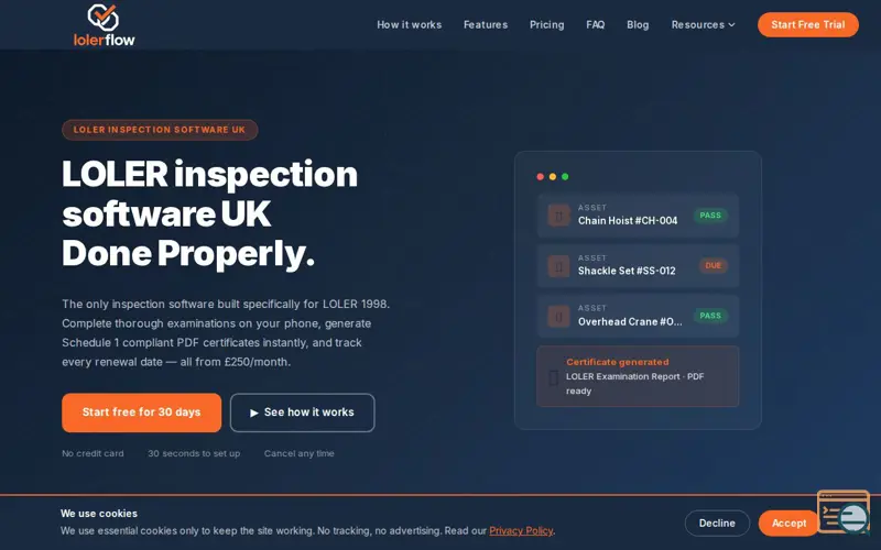 Screenshot of Lolerflow