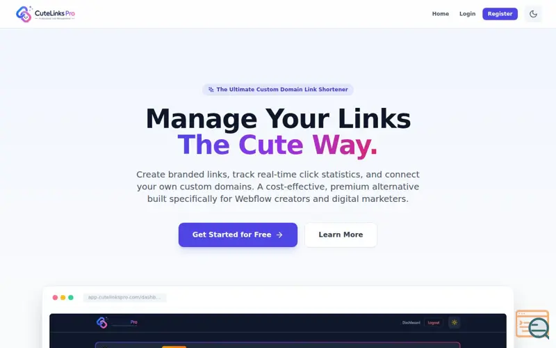 Screenshot of Cute Links Pro