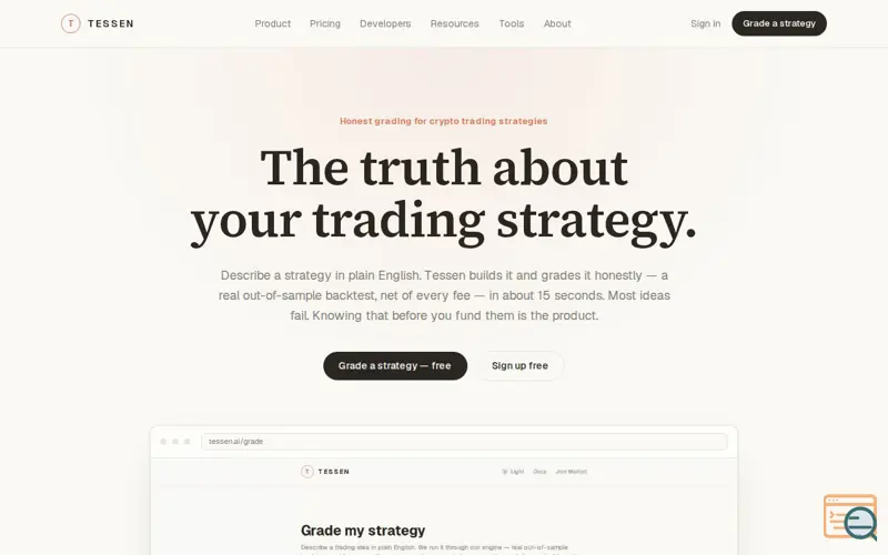 Screenshot of Tessen